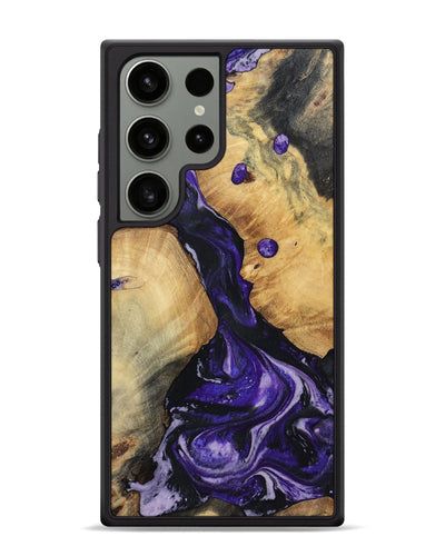 Galaxy S24 Ultra Wood Phone Case - Rusty (Purple, 801031)