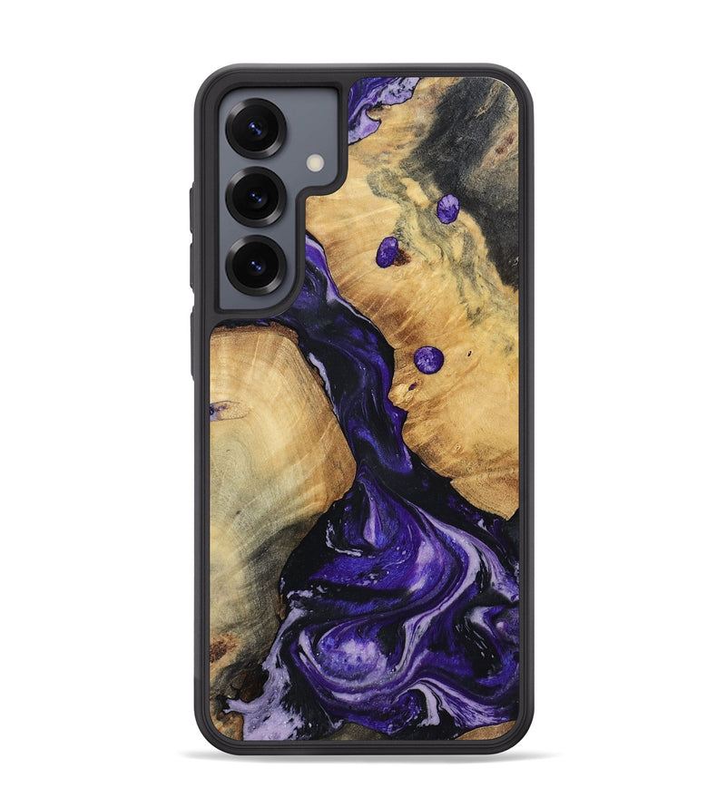 Galaxy S25 Plus Wood Phone Case - Rusty (Purple, 801031)