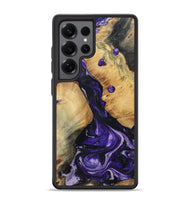 Galaxy S25 Ultra Wood Phone Case - Rusty (Purple, 801031)