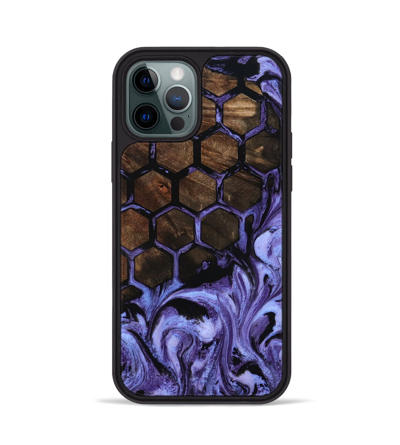iPhone 12 Pro Wood Phone Case - Robyn (Pattern, 801033)
