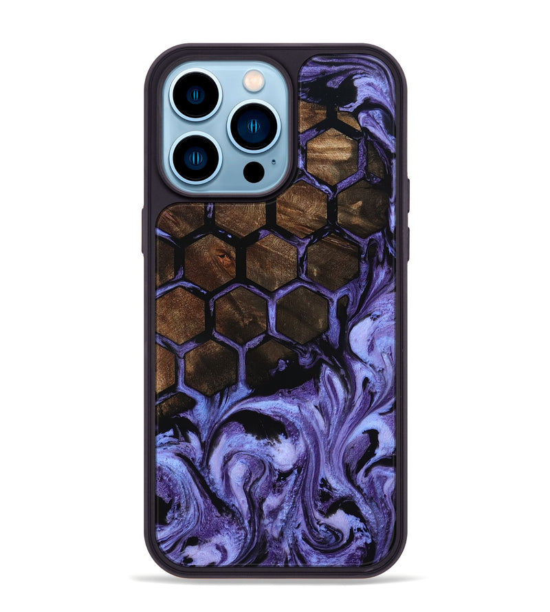 iPhone 14 Pro Max Wood Phone Case - Robyn (Pattern, 801033)
