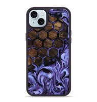 iPhone 15 Plus Wood Phone Case - Robyn (Pattern, 801033)