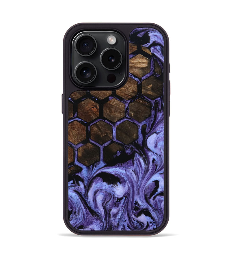 iPhone 15 Pro Wood Phone Case - Robyn (Pattern, 801033)