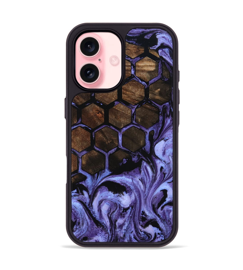iPhone 16 Wood Phone Case - Robyn (Pattern, 801033)
