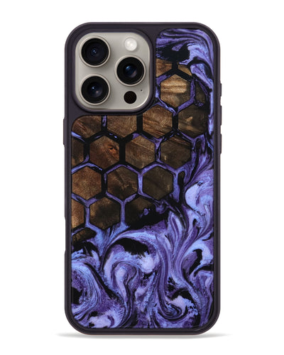 iPhone 16 Pro Max Wood Phone Case - Robyn (Pattern, 801033)
