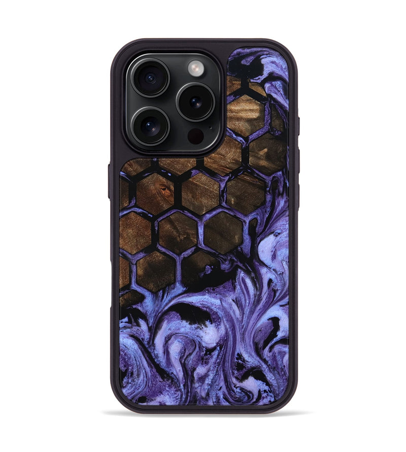 iPhone 16 Pro Wood Phone Case - Robyn (Pattern, 801033)