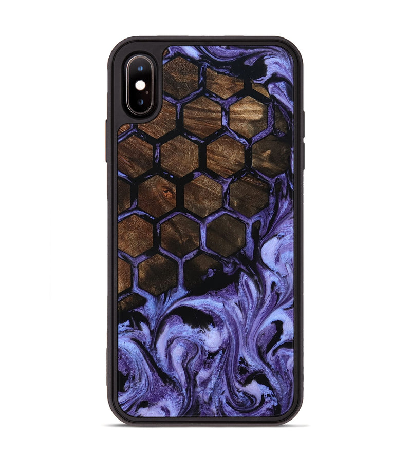 iPhone Xs Max Wood Phone Case - Robyn (Pattern, 801033)