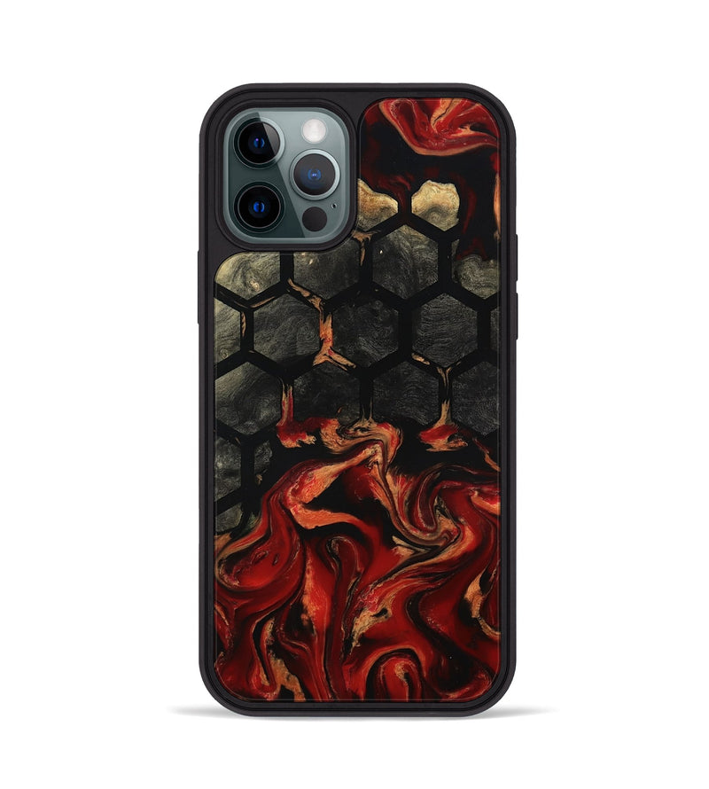 iPhone 12 Pro Wood Phone Case - Kirsten (Pattern, 801034)