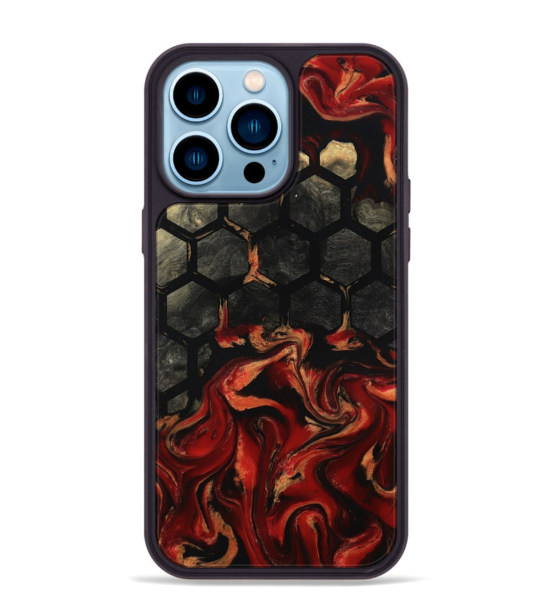 iPhone 14 Pro Max Wood Phone Case - Kirsten (Pattern, 801034)