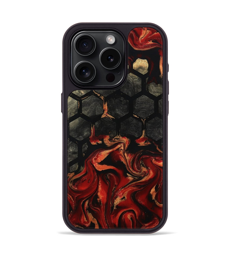 iPhone 15 Pro Wood Phone Case - Kirsten (Pattern, 801034)