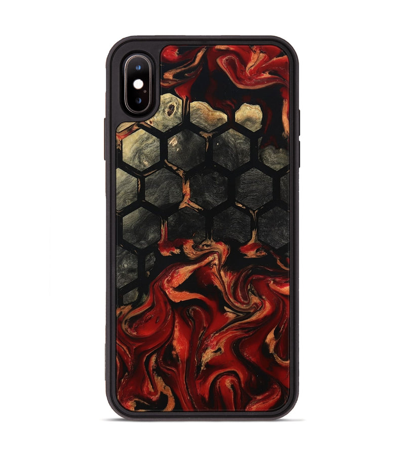 iPhone Xs Max Wood Phone Case - Kirsten (Pattern, 801034)