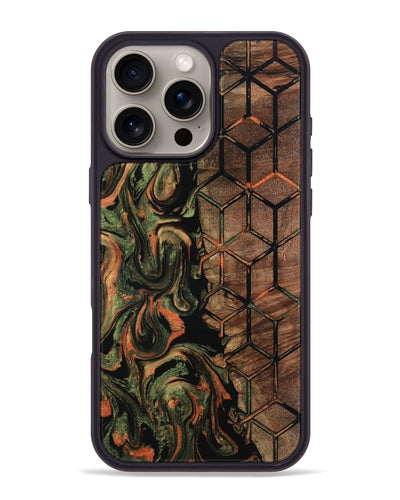 iPhone 16 Pro Max Wood Phone Case - Gavyn (Pattern, 801035)