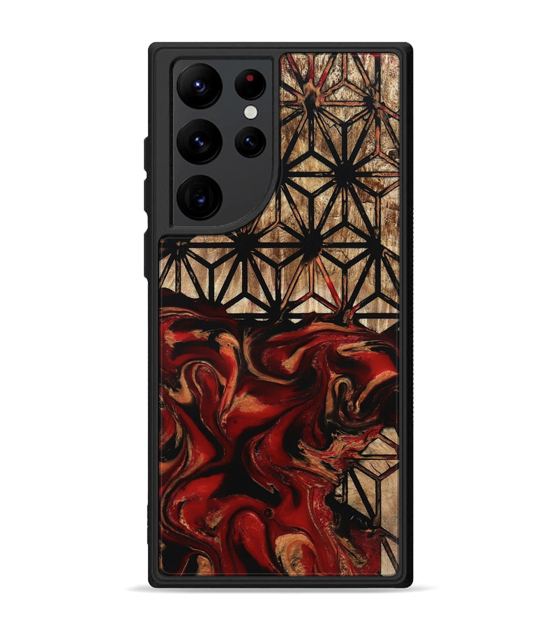 Galaxy S22 Ultra Wood Phone Case - Dock (Pattern, 801036)