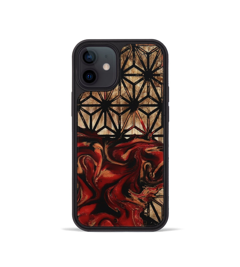 iPhone 12 mini Wood Phone Case - Dock (Pattern, 801036)