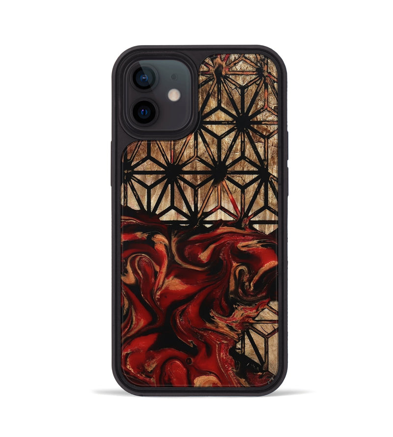 iPhone 12 Wood Phone Case - Dock (Pattern, 801036)