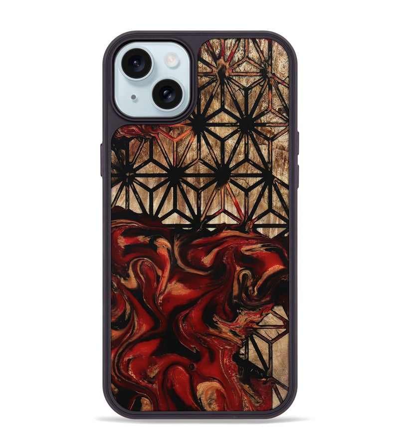 iPhone 15 Plus Wood Phone Case - Dock (Pattern, 801036)
