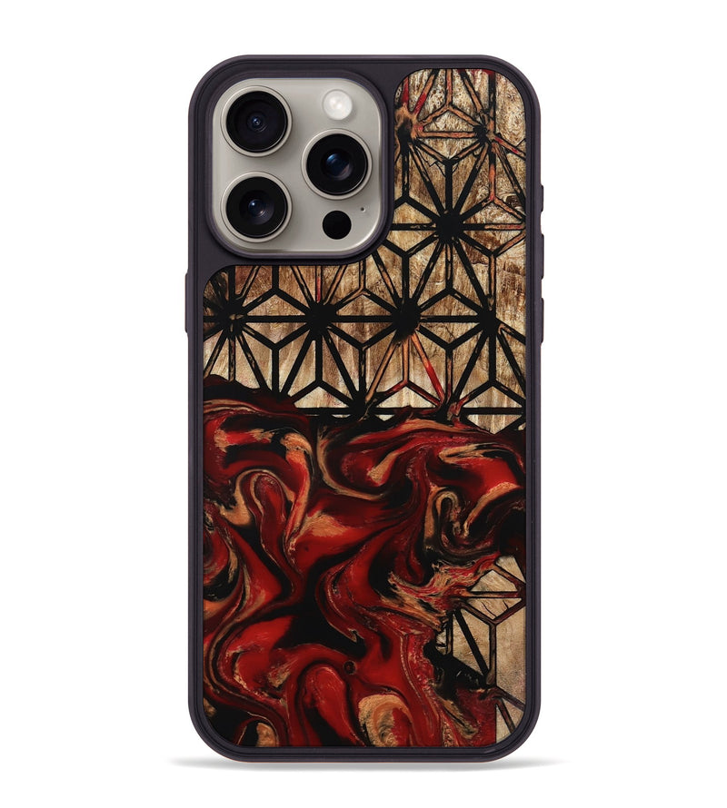 iPhone 15 Pro Max Wood Phone Case - Dock (Pattern, 801036)