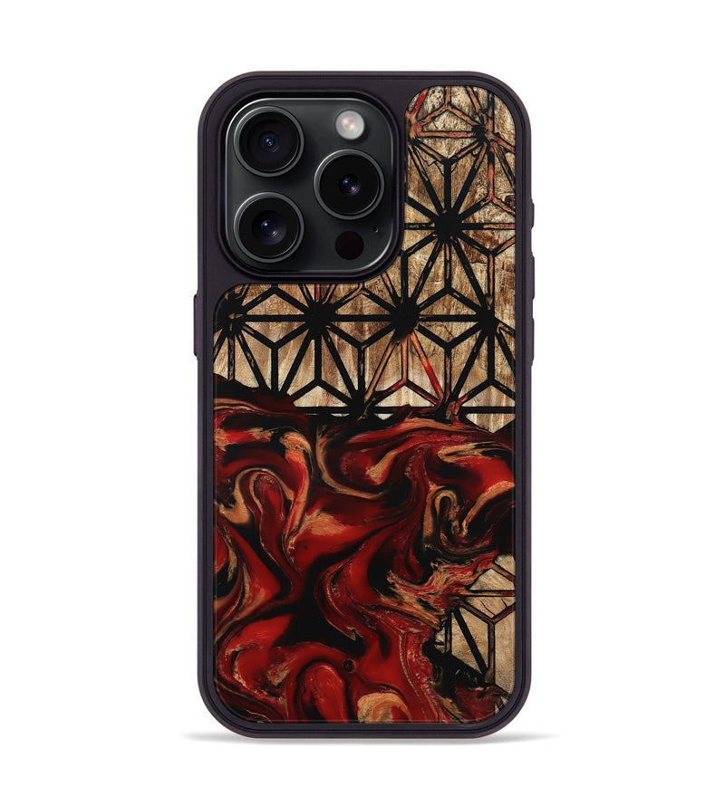 iPhone 15 Pro Wood Phone Case - Dock (Pattern, 801036)