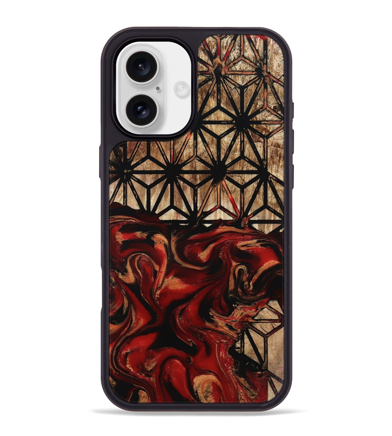 iPhone 16 Plus Wood Phone Case - Dock (Pattern, 801036)