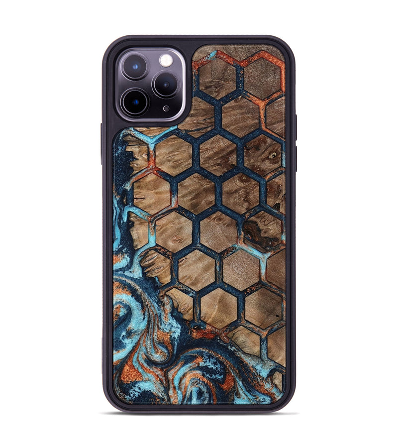 iPhone 11 Pro Max Wood Phone Case - Darrell (Pattern, 801037)