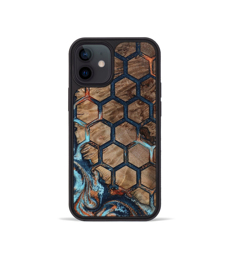 iPhone 12 mini Wood Phone Case - Darrell (Pattern, 801037)