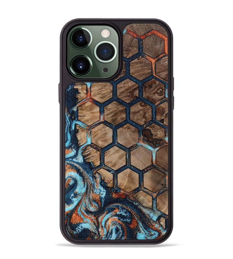 iPhone 13 Pro Max Wood Phone Case - Darrell (Pattern, 801037)