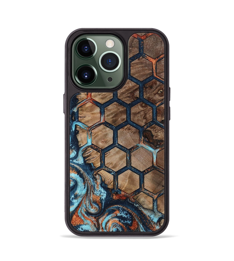 iPhone 13 Pro Wood Phone Case - Darrell (Pattern, 801037)