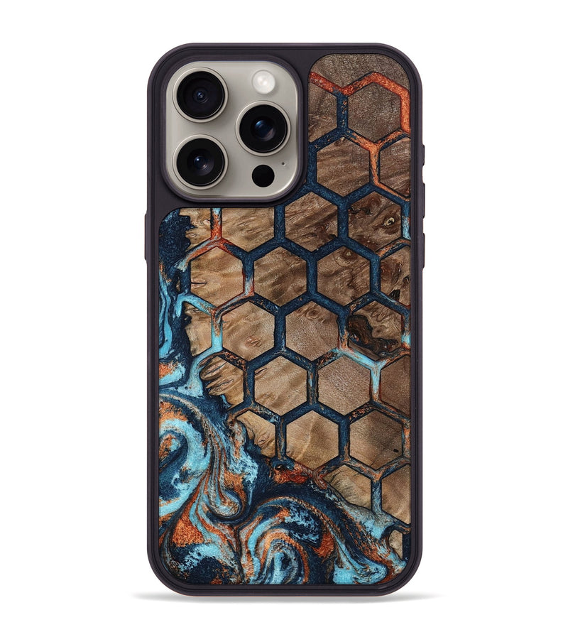 iPhone 15 Pro Max Wood Phone Case - Darrell (Pattern, 801037)