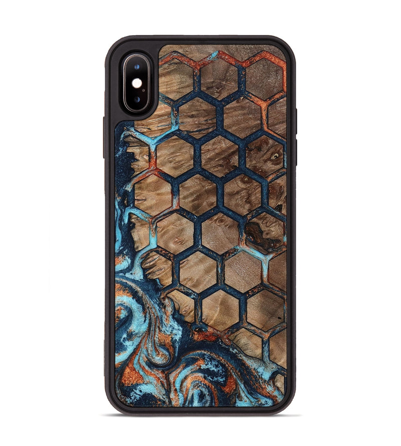iPhone Xs Max Wood Phone Case - Darrell (Pattern, 801037)