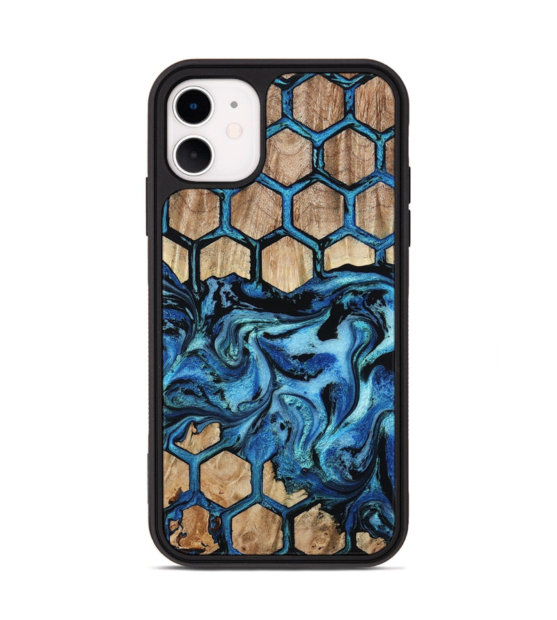 iPhone 11 Wood Phone Case - Camille (Pattern, 801038)