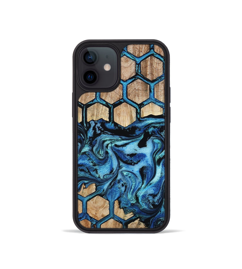 iPhone 12 mini Wood Phone Case - Camille (Pattern, 801038)
