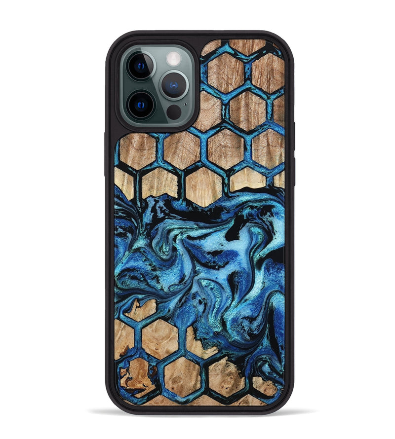 iPhone 12 Pro Max Wood Phone Case - Camille (Pattern, 801038)