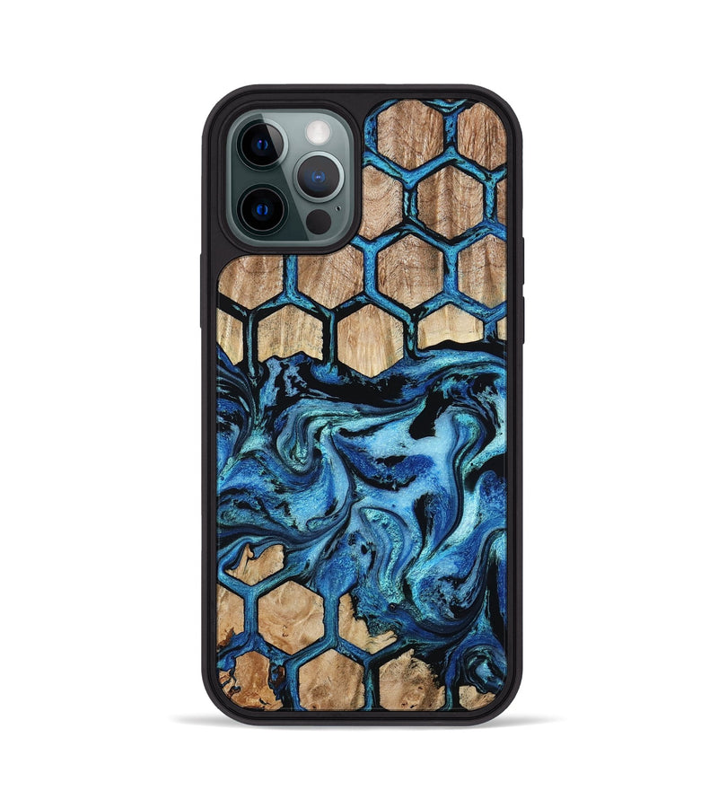 iPhone 12 Pro Wood Phone Case - Camille (Pattern, 801038)