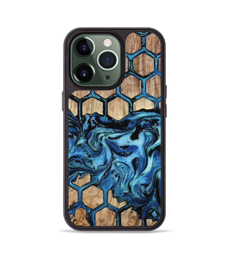 iPhone 13 Pro Wood Phone Case - Camille (Pattern, 801038)