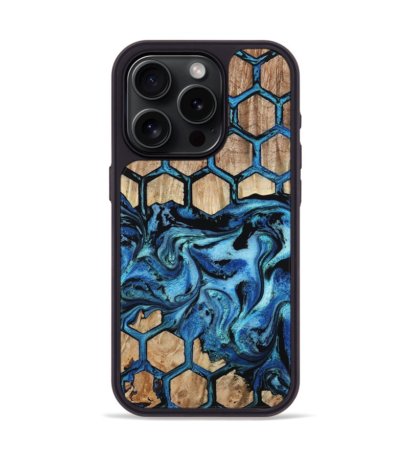 iPhone 15 Pro Wood Phone Case - Camille (Pattern, 801038)