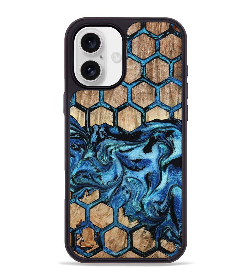iPhone 16 Plus Wood Phone Case - Camille (Pattern, 801038)