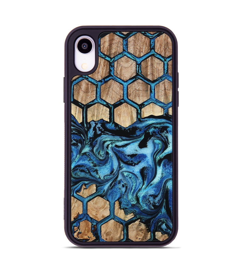 iPhone Xr Wood Phone Case - Camille (Pattern, 801038)