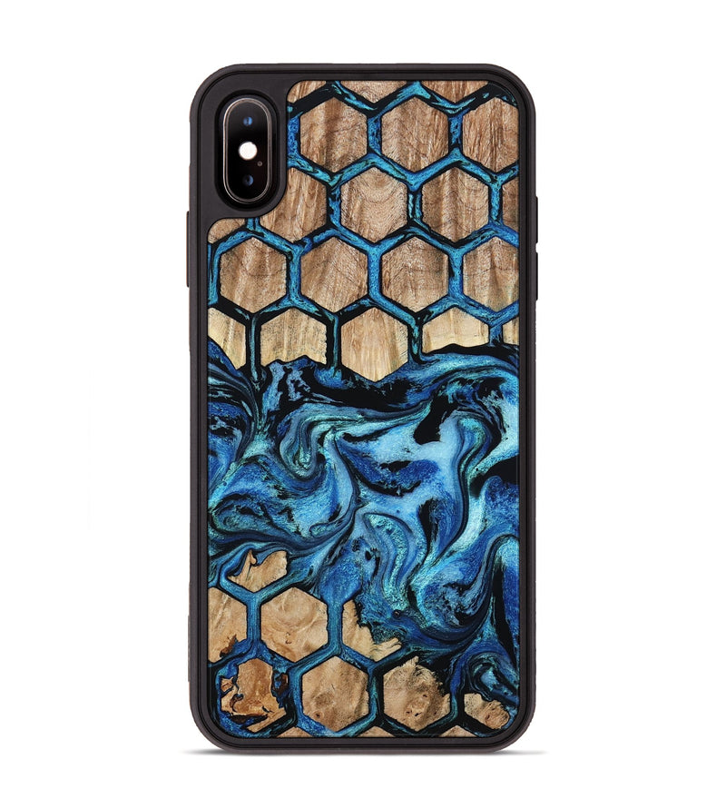 iPhone Xs Max Wood Phone Case - Camille (Pattern, 801038)