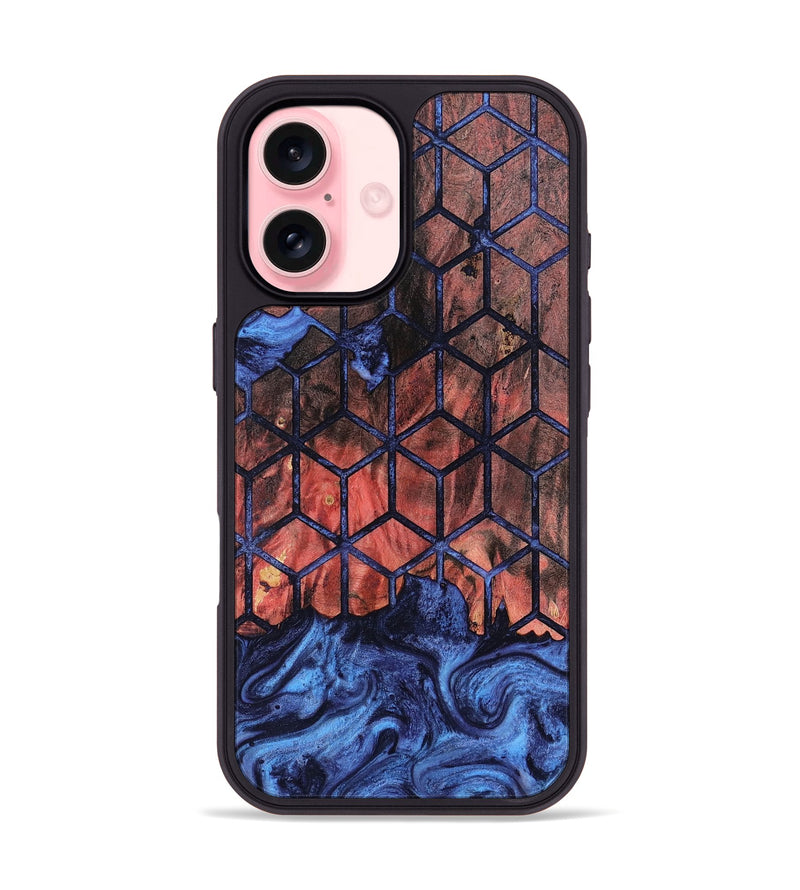 iPhone 16 Wood Phone Case - Cathie (Pattern, 801039)