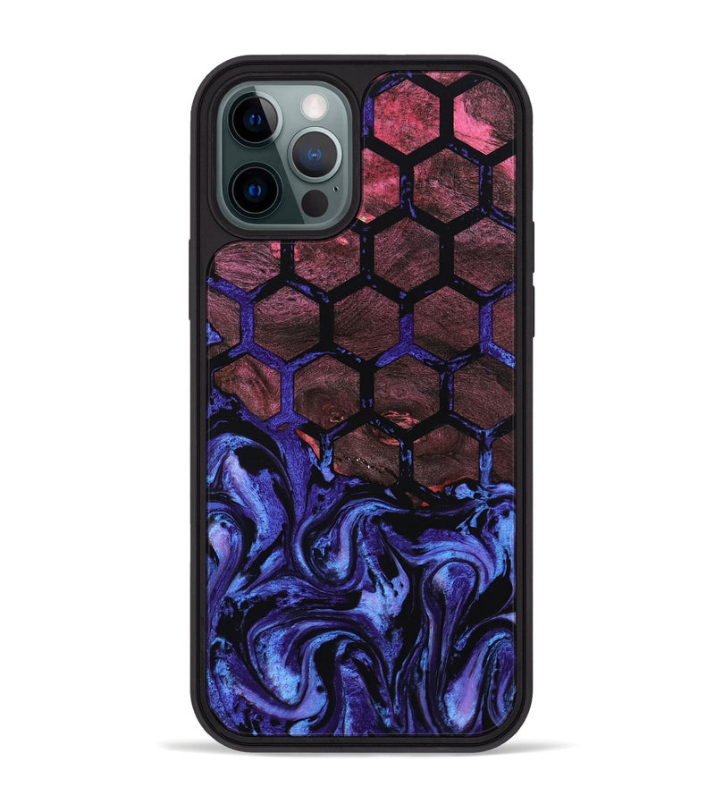 iPhone 12 Pro Max Wood Phone Case - Misti (Pattern, 801041)