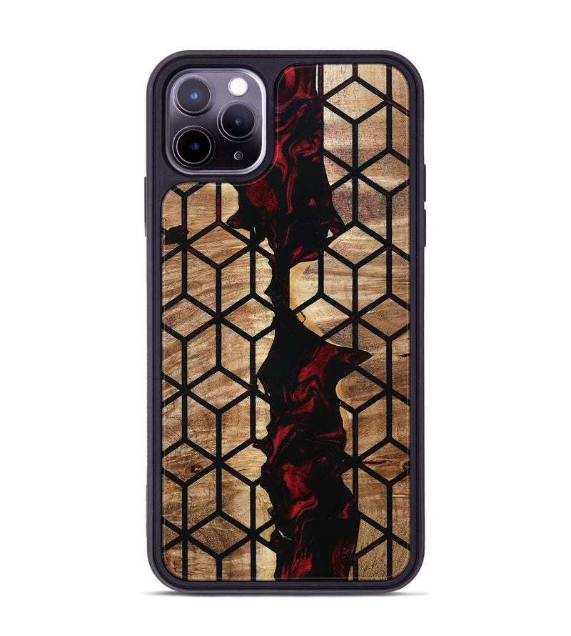 iPhone 11 Pro Max Wood Phone Case - Renee (Pattern, 801043)