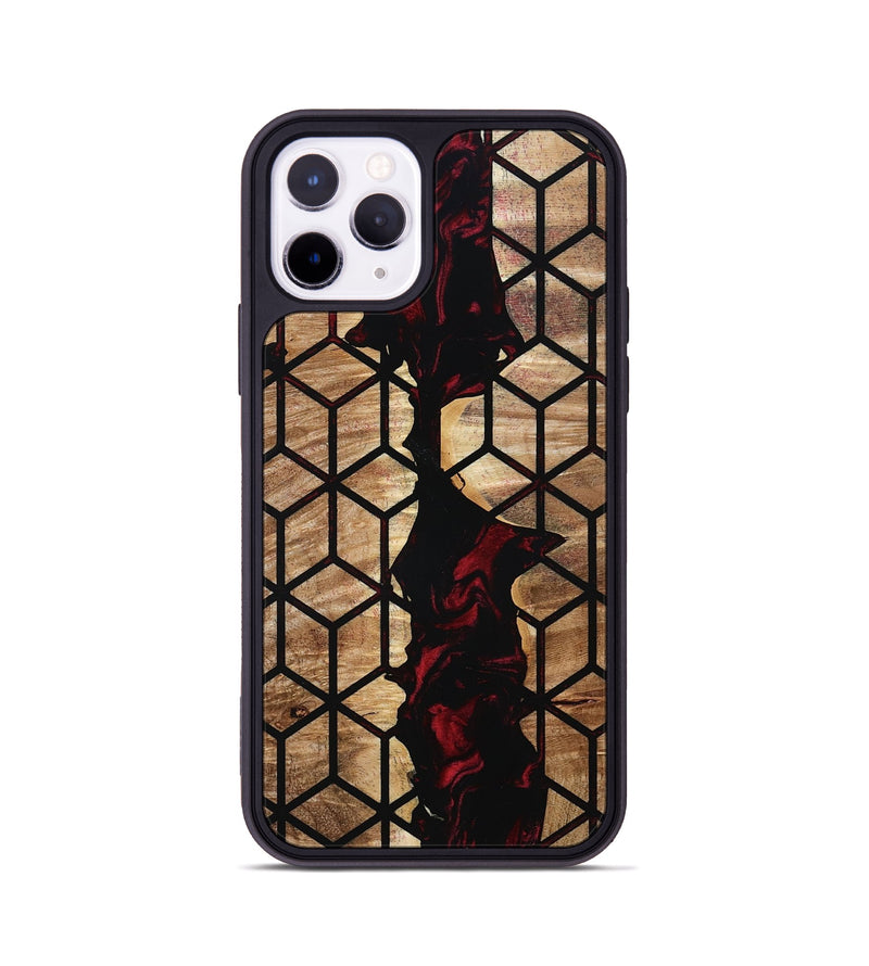 iPhone 11 Pro Wood Phone Case - Renee (Pattern, 801043)