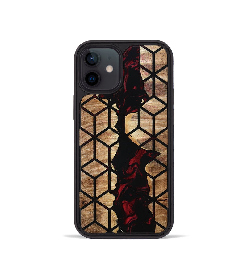 iPhone 12 mini Wood Phone Case - Renee (Pattern, 801043)