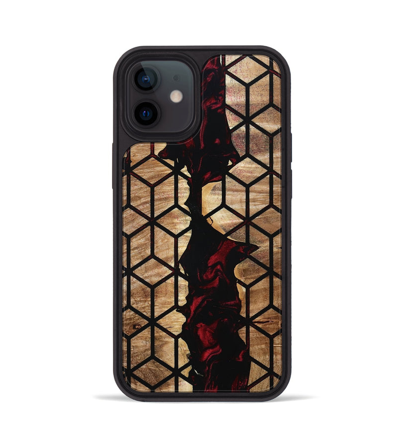 iPhone 12 Wood Phone Case - Renee (Pattern, 801043)