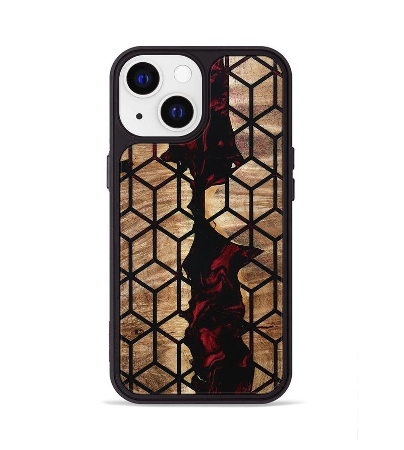 iPhone 13 Wood Phone Case - Renee (Pattern, 801043)