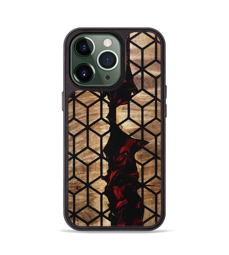 iPhone 13 Pro Wood Phone Case - Renee (Pattern, 801043)