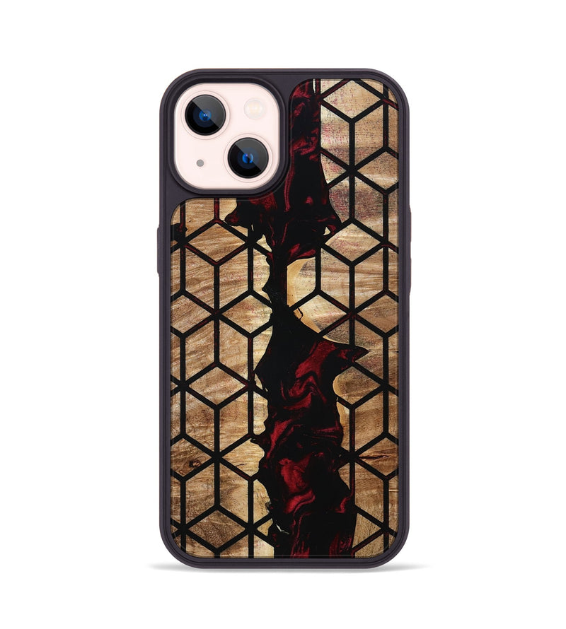 iPhone 14 Wood Phone Case - Renee (Pattern, 801043)
