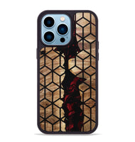 iPhone 14 Pro Max Wood Phone Case - Renee (Pattern, 801043)