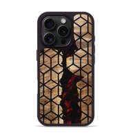 iPhone 16 Pro Wood Phone Case - Renee (Pattern, 801043)