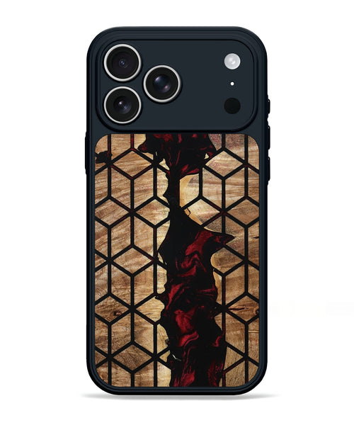 iPhone 17 Pro Max Wood Phone Case - Renee (Pattern, 801043)